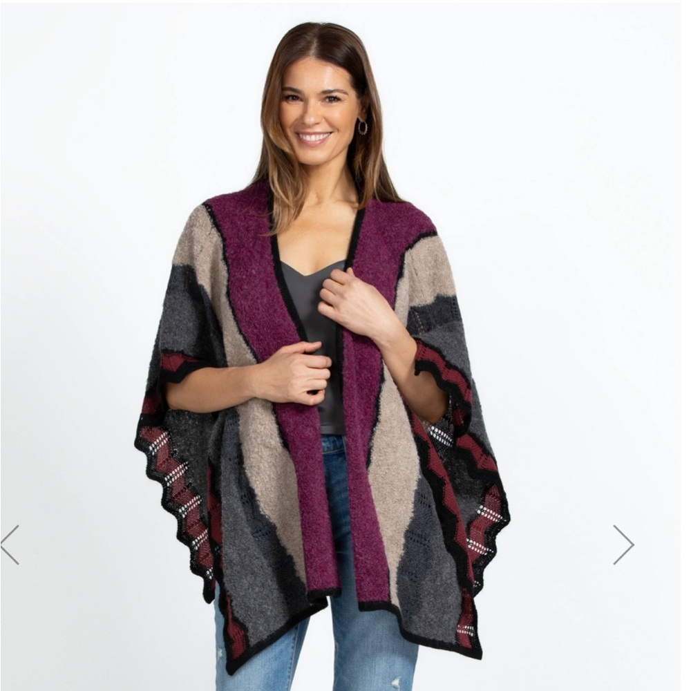 Johnny Was Alpaca cape